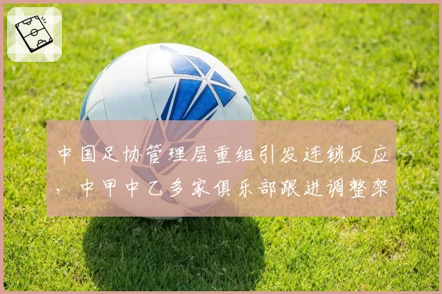中国足协管理层重组引发连锁反应，中甲中乙多家俱乐部跟进调整架构